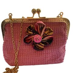 Evening Bag with flower
